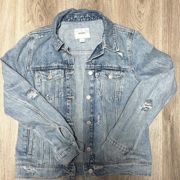 Destructed Jean Jacket - Picture 3 of 7